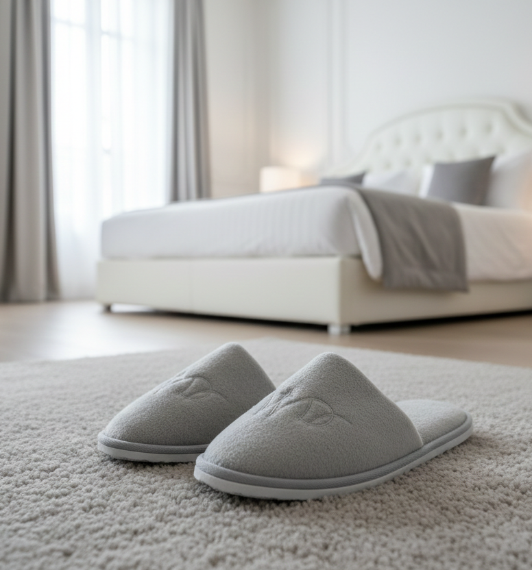 MB hotel slippers