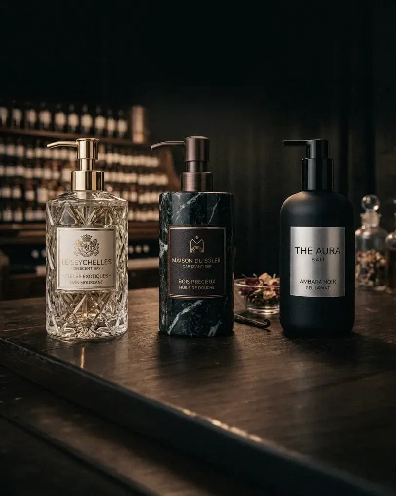 bespoke cosmetic line for hospitality and spa