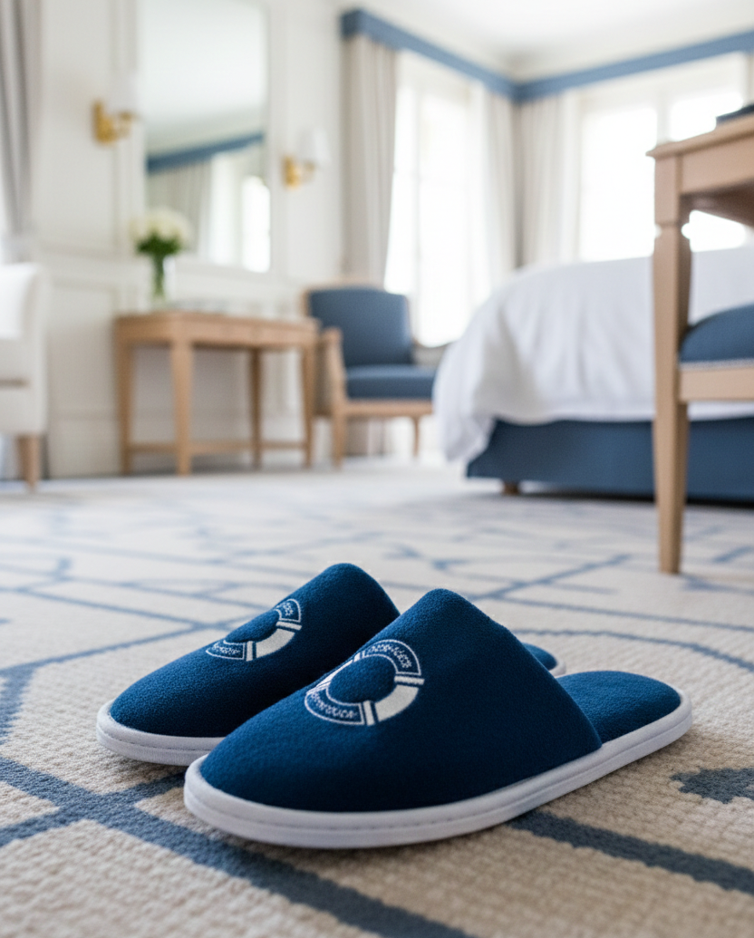 blue slippers eden rock