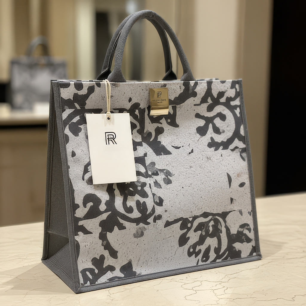 shopping bag abstract