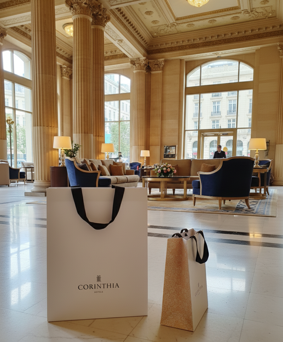 shopping bag corinthia